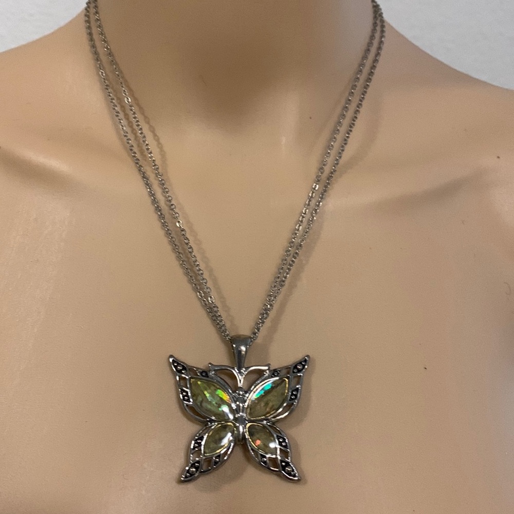Butterfly Pendant Necklace